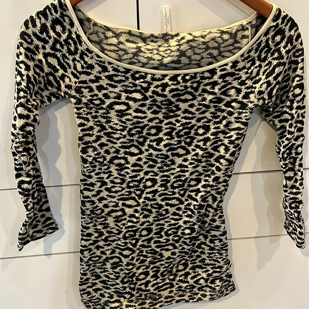 Off the shoulder skinny tees top.  Great condition